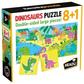 Headu Teacher Tested - 8 si 1 Puzzle Dinozauri Headu - 1